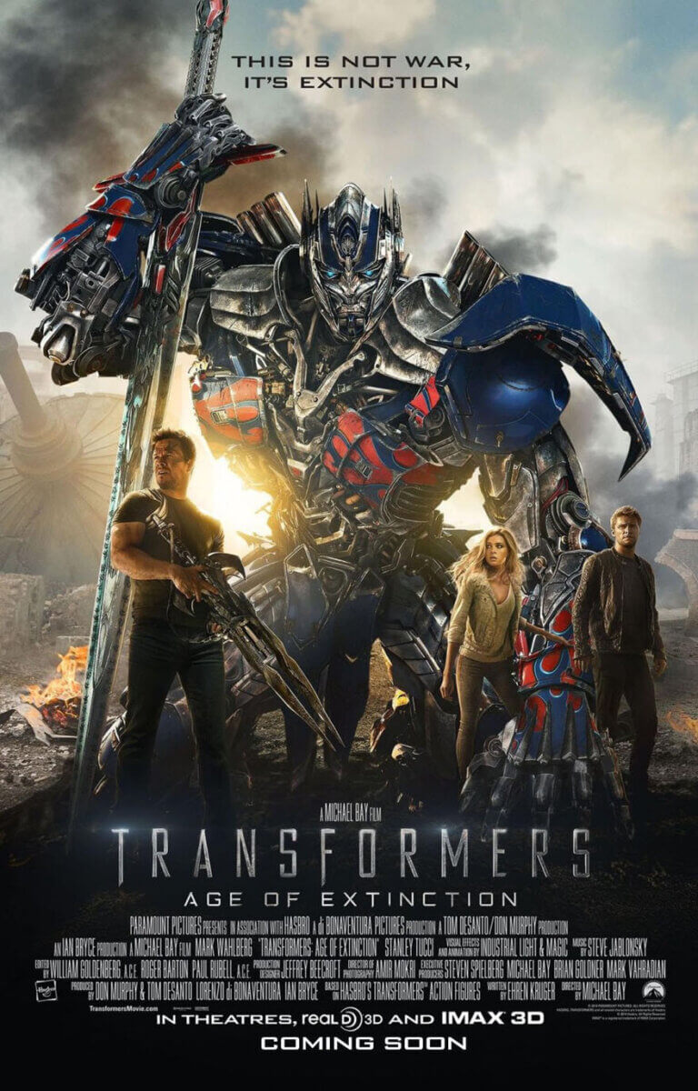 Transformers: Age of Extinction (2014) project poster